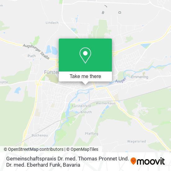 Gemeinschaftspraxis Dr. med. Thomas Pronnet Und. Dr. med. Eberhard Funk map