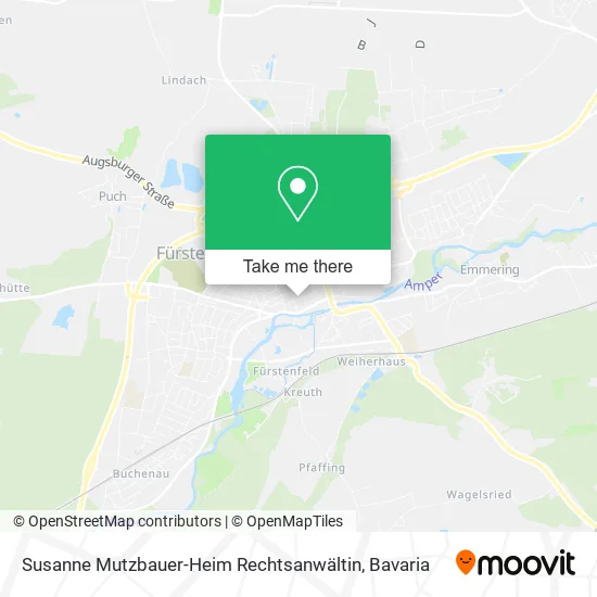Susanne Mutzbauer-Heim Rechtsanwältin map