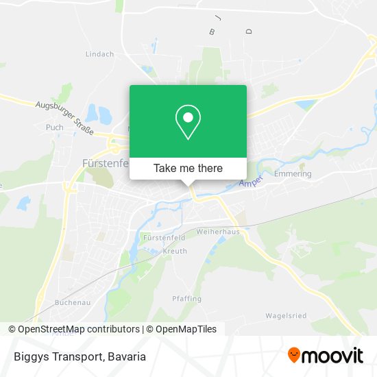 Biggys Transport map