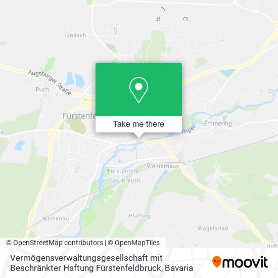 Vermögensverwaltungsgesellschaft mit Beschränkter Haftung Fürstenfeldbruck map