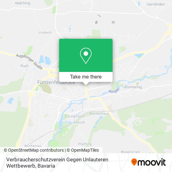 Verbraucherschutzverein Gegen Unlauteren Wettbewerb map