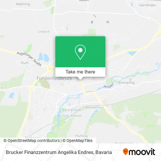Карта Brucker Finanzzentrum Angelika Endres