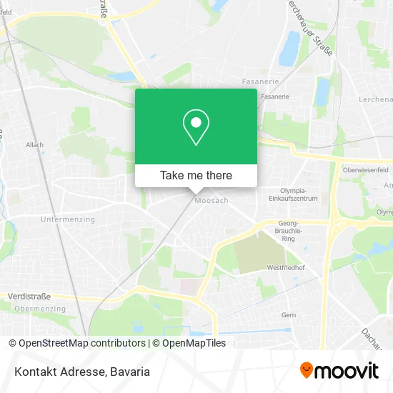 Kontakt Adresse map