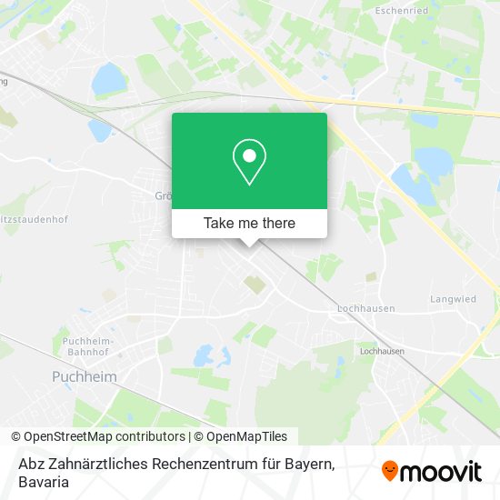Abz Zahnärztliches Rechenzentrum für Bayern map