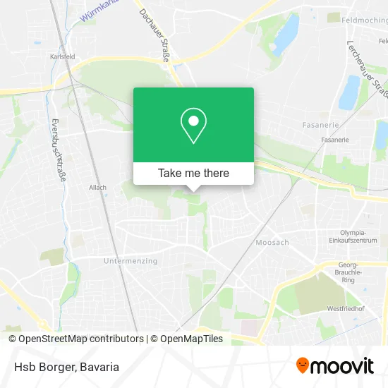 Карта Hsb Borger