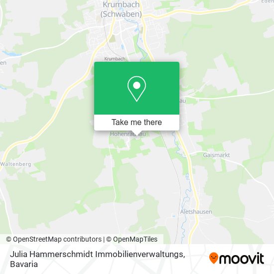 Julia Hammerschmidt Immobilienverwaltungs map