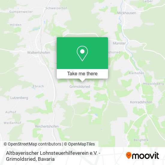 Altbayerischer Lohnsteuerhilfeverein e.V. - Grimoldsried map