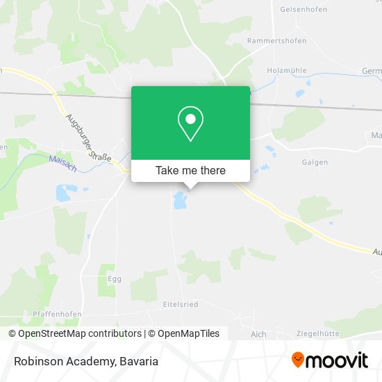 Robinson Academy map