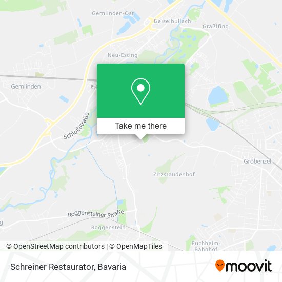 Schreiner Restaurator map