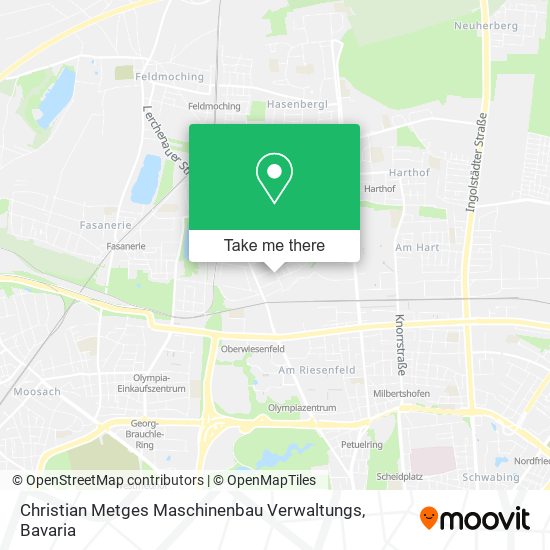 Christian Metges Maschinenbau Verwaltungs map