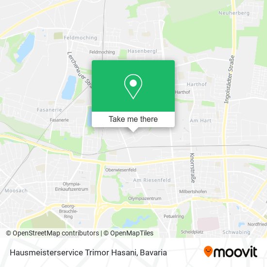 Hausmeisterservice Trimor Hasani map