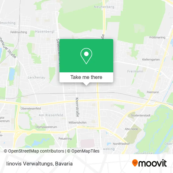 Карта Iinovis Verwaltungs