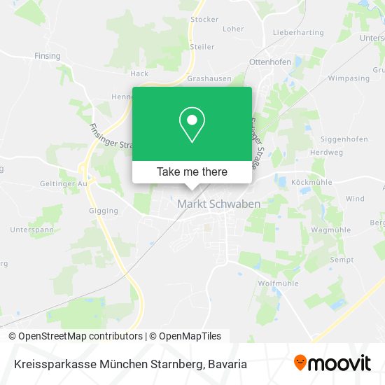 Kreissparkasse München Starnberg map