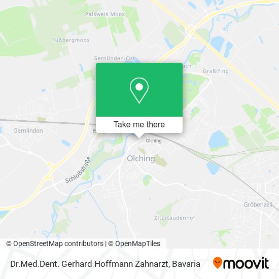 Dr.Med.Dent. Gerhard Hoffmann Zahnarzt map