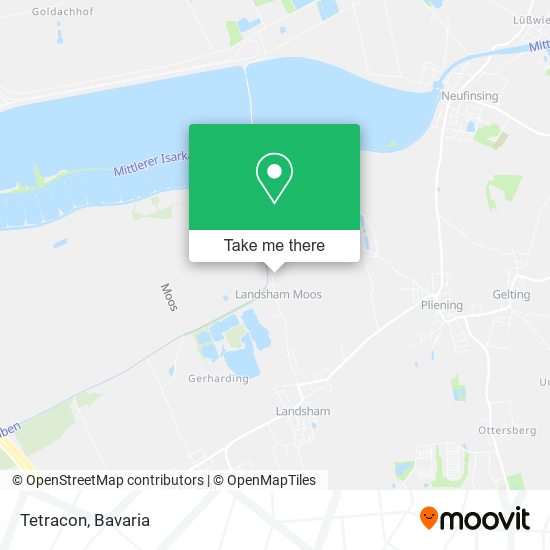Карта Tetracon