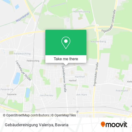 Gebäudereinigung Valeriya map