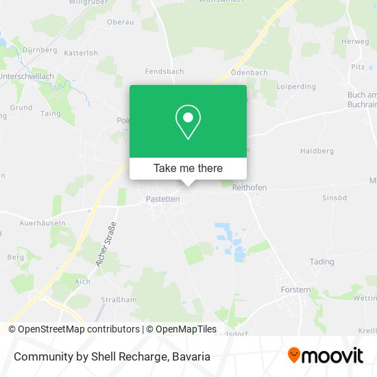 Community by Shell Recharge map