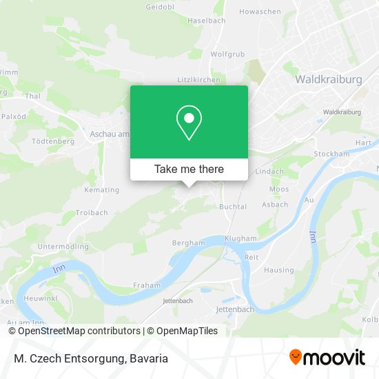 M. Czech Entsorgung map