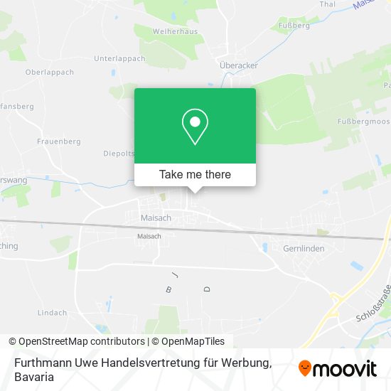 Furthmann Uwe Handelsvertretung für Werbung map