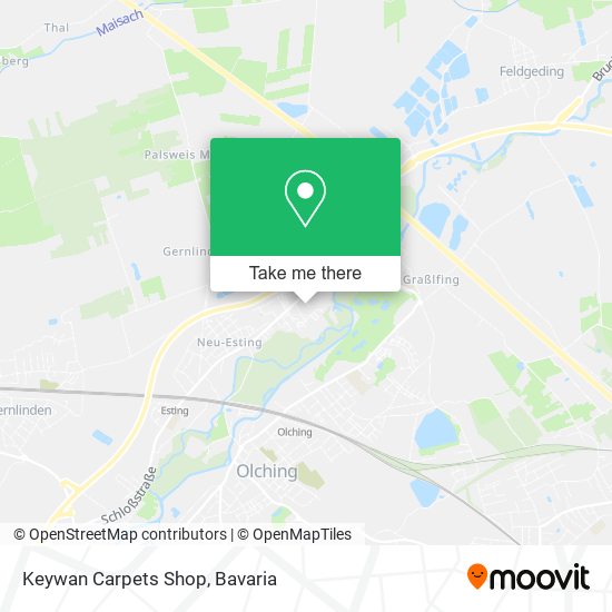 Keywan Carpets Shop map