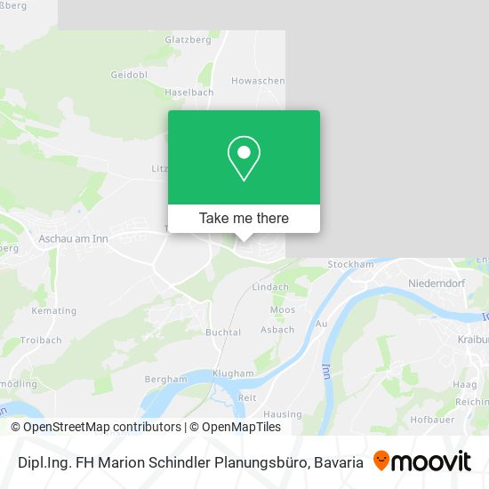 Dipl.Ing. FH Marion Schindler Planungsbüro map