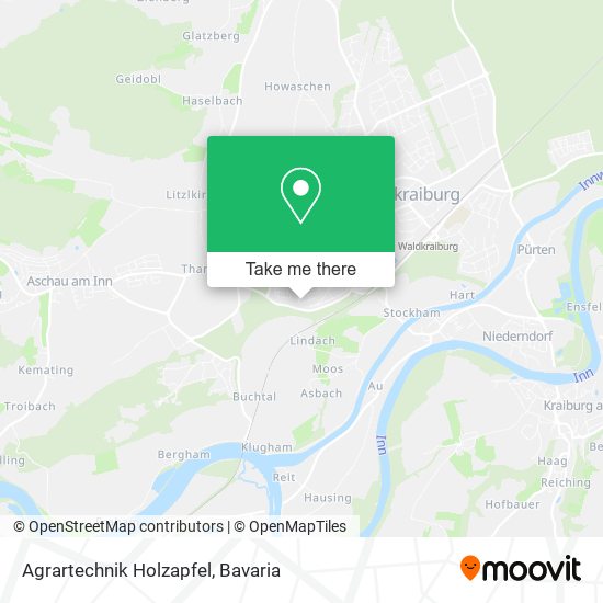 Agrartechnik Holzapfel map