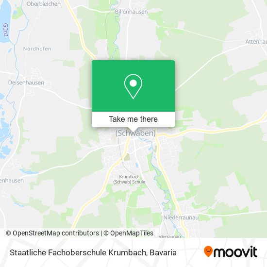 Staatliche Fachoberschule Krumbach map