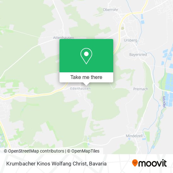 Krumbacher Kinos Wolfang Christ map