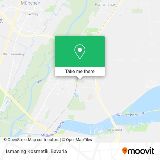 Ismaning Kosmetik map