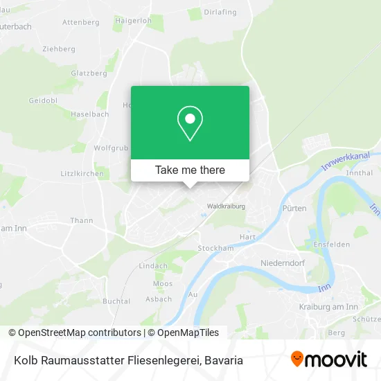 Карта Kolb Raumausstatter Fliesenlegerei