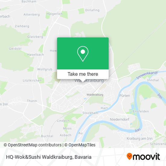 Карта HQ-Wok&Sushi Waldkraiburg