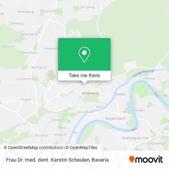 Frau Dr. med. dent. Kerstin Scheulen map