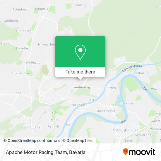 Apache Motor Racing Team map