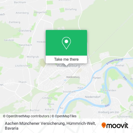 Aachen Münchener Versicherung, Hümmrich-Welt map