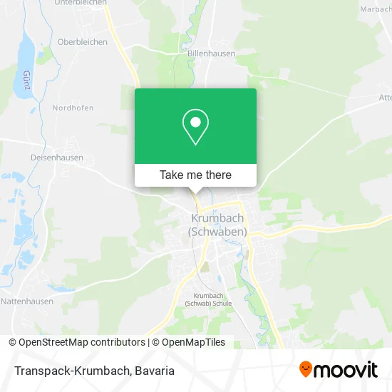 Карта Transpack-Krumbach