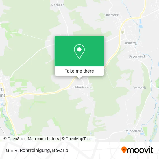 Карта G.E.R. Rohrreinigung