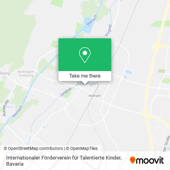 Internationaler Förderverein für Talentierte Kinder map