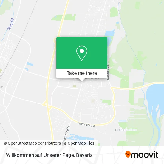 Карта Willkommen auf Unserer Page