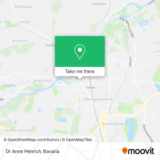 Карта Dr Anne Henrich