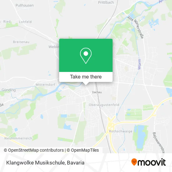 Карта Klangwolke Musikschule