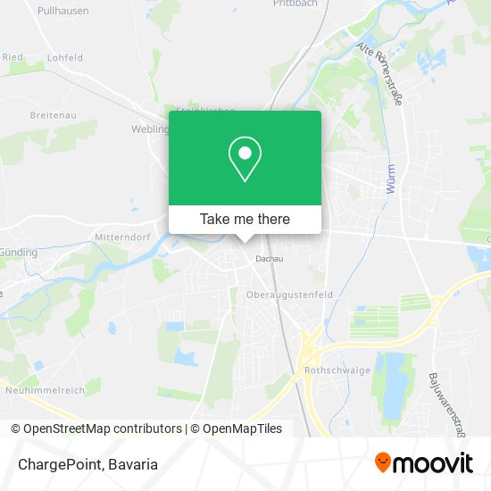 ChargePoint map