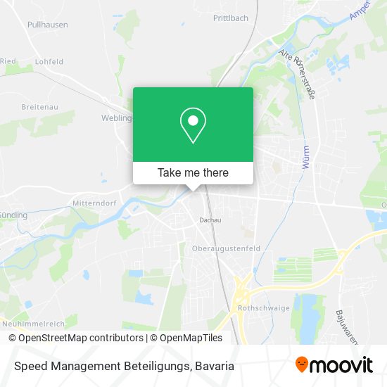 Speed Management Beteiligungs map