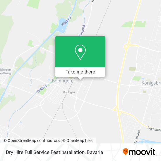 Dry Hire Full Service Festinstallation map