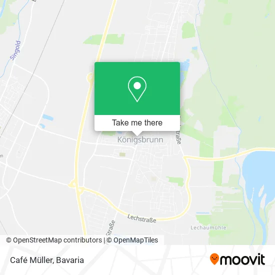 Карта Café Müller