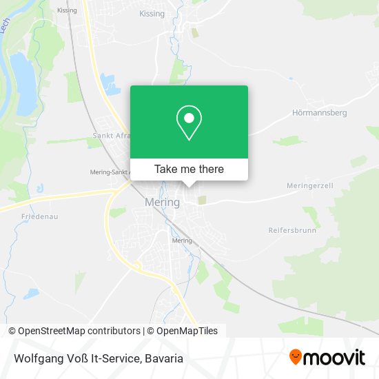 Wolfgang Voß It-Service map