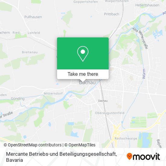 Mercante Betriebs-und Beteiligungsgesellschaft map