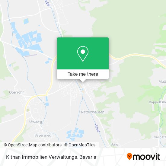 Kithan Immobilien Verwaltungs map