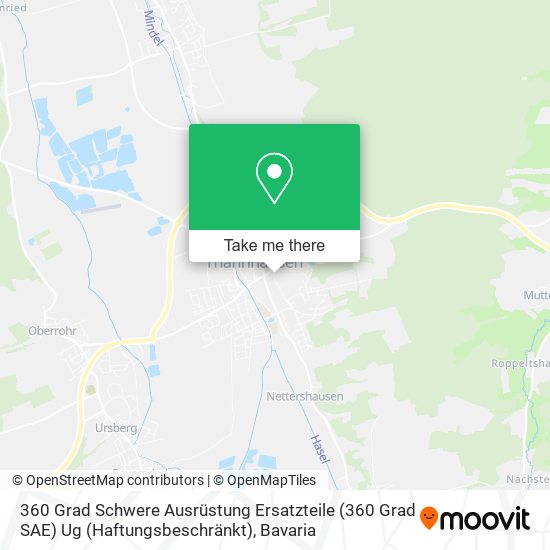 360 Grad Schwere Ausrüstung Ersatzteile (360 Grad SAE) Ug (Haftungsbeschränkt) map