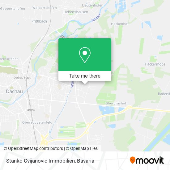 Stanko Cvijanovic Immobilien map