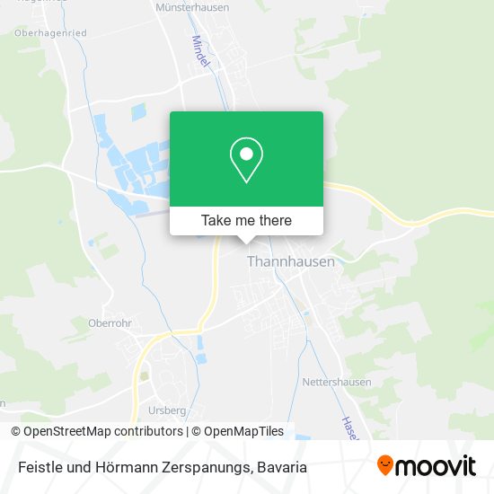 Feistle und Hörmann Zerspanungs map